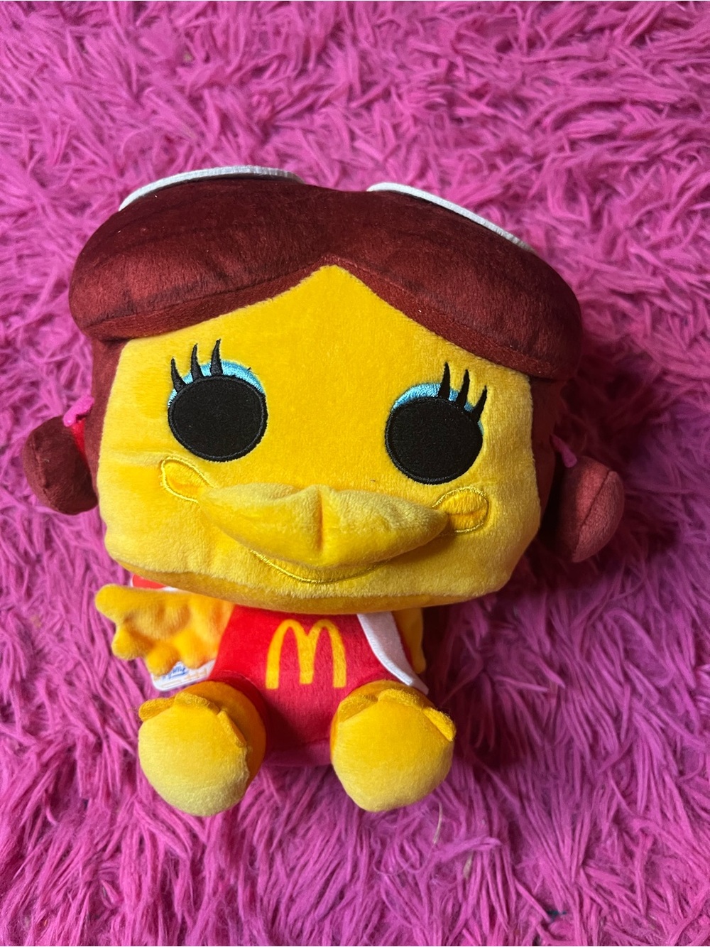 Funko Yellow & Red Plush Chick Girl Character